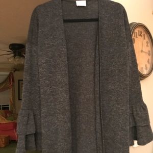 Boutique cardigan sweater, no closure